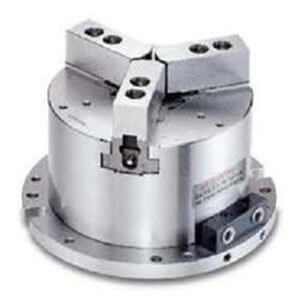 內藏式中空油壓 三爪夾盤 3-JAW HOLLOW POWER CHUCK FIXTURES (HYDRAULIC)